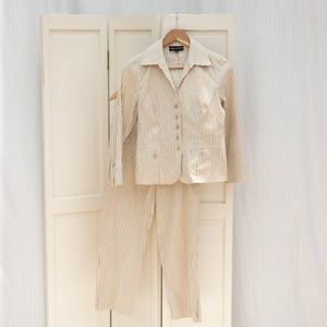 Vintage Stripe Suit Set